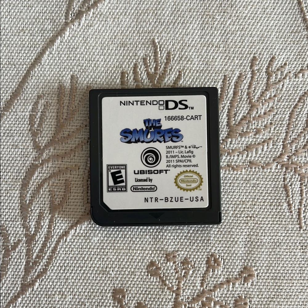 The Smurfs Game Cartridge